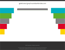 Tablet Screenshot of goldcoastgreyhoundsorlando.com